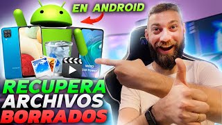 ✅ RECUPERA FOTOS VIDEOS y MUCHOS MAs en ANDROID SIN ROOT [upl. by Nikolai]