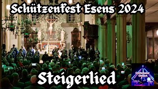 Schützenfest Esens 2024  Steigerlied in der St Magnus Kirche gespielt vom Stadtorchester Wiesmoor [upl. by Ozan937]