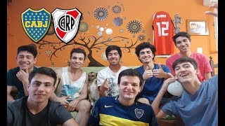 Boca 0 River 2  Superclásico 2018  Reacciones de Amigos [upl. by Enomad]