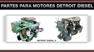 Repuestos para Detroit Diesel ® 8V92 Turbo [upl. by Atalie]