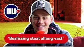 Mathieu van der Poel Ik rij het WK op de weg  NUnl [upl. by Idnaj86]