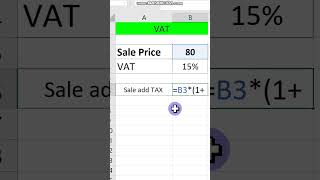 VAT full explained in 30 seconds  how to calculate VAT shorts [upl. by Dnomasor]