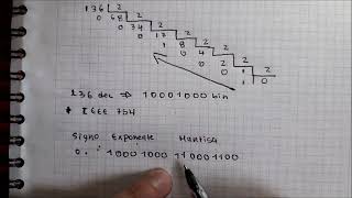 CODIFICACIÓN Y DECODIFICACIÓN FORMATO IEEE 754 PRECISIÓN SIMPLE [upl. by Ahtenek]