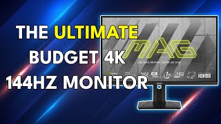 The ULTIMATE 4K 144Hz Monitor For UNDER 400 MSI MAG 274UPF ad [upl. by Vins]