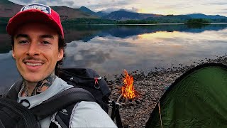 First Solo Wild Camp amp Cook LAKE DISTRICT [upl. by Jepum]