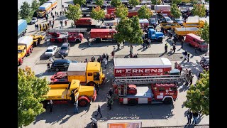 Ein Museum zieht um LkwKorso von Sittensen nach Einbeck 092015 [upl. by Nagem]