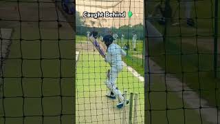 Caught behind🧤👆🏻 cricket cricketleague ipl viratkohli teamindia indianbatsman [upl. by Pappano]