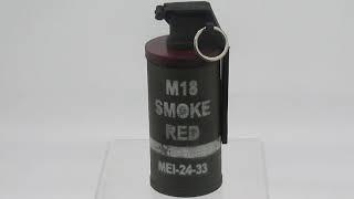 M18 Smoke Grenade 3D Printed [upl. by Amling]