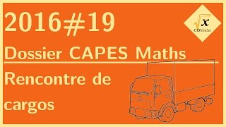 Rencontre de cargos  Dossier CAPES Maths 201619 [upl. by Marchall734]