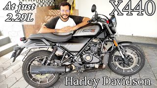 ഗംഭീരം Harley Davidson X440 Malayalam Review  Price  Mileage  features [upl. by Llebana212]