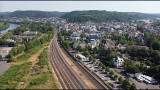 Merzig Germany By Drone 2023 [upl. by Aztinaj]