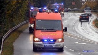 Feuerwehr Abschlussübung in Rödermark OberRoden Zusammenschnitt [upl. by Ahseem]