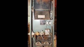 Service of the antique pilot furnace part 1 [upl. by Chico485]