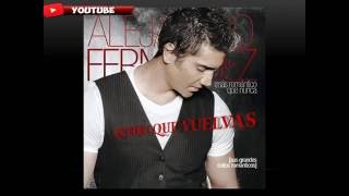 Quiero que vuelvas  Alejandro Fernandez lyrics letra [upl. by Elyag]