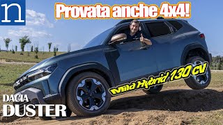 DACIA DUSTER 2024  Prova della Mild Hybrid 130 cv anche 4x4 meglio del diesel [upl. by Man]