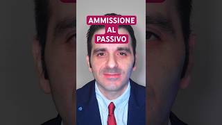 Ammissione al passivo credit creditmanagement legale [upl. by Aihtebat]