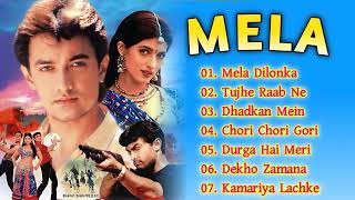 Mela Movie All Songs  Bollywood Hits Songs  Aamir Khan Twinkle Khanna Faisal Khan  Hit Songs [upl. by Alcot]