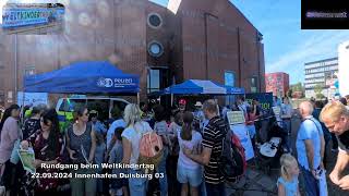 Rundgang beim Weltkindertag 22092024 Innenhafen Duisburg 03 [upl. by Valenta356]