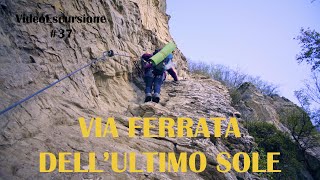 Pietra di Bismantova  via ferrata dellultimo sole  VideoEscursione 37 [upl. by Chapel]