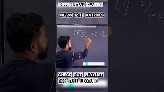 Class 12th Matrices Chapter 3 Exercise 2 [upl. by Zeret573]