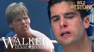 Walker Texas Ranger  Walkers Protégé Kicks Arrogant Fighters Ass  Wild Westerns [upl. by Nabatse]