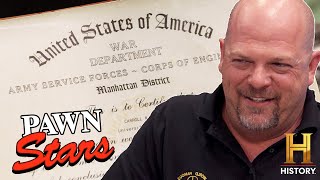 Pawn Stars Top 7 Super Secret Government Document Sales [upl. by Gran768]