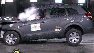 Chevrolet Captiva Crash Test [upl. by Heidy]