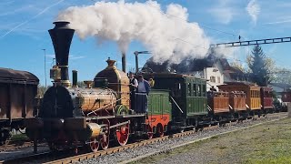 Spanisch Brotli Bahn bei Felsenau [upl. by Ssecnirp]