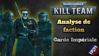 Warhammer 40k  Kill Team 2021  Analyse Gardes Impériale Compendium [upl. by Koenig]