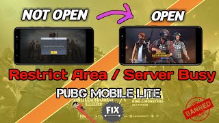 Pubg Server is busy error code restrict area  100 Solve  Pubg server is Busy Fix This problem [upl. by Akemeuwkuhc]