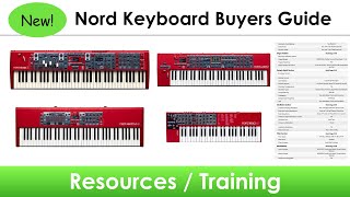 Nord Keyboards Buyers Guide amp Sample Editor 3 Course Announced [upl. by Romano581]