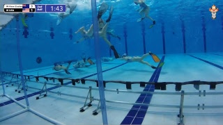 G33  EW USA vs NZL  20th CMAS Underwater Hockey World Championships [upl. by Curtice]