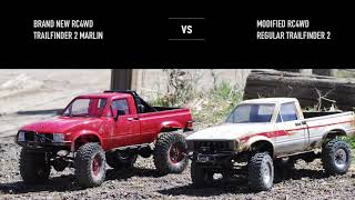 RC4WD Marlin vs Trailfinder 2 [upl. by Lerat]