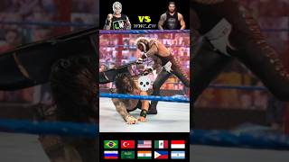 Rey Mysterio vs Roman Reigns 2021  WWE Phonk Edit 💀 wwe reymysterio phonk skull [upl. by Ajak]