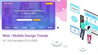 Mobile App  Website Design Ideas User Interface amp Experience  UI UX  Trends 2019  2020 [upl. by Spatz]