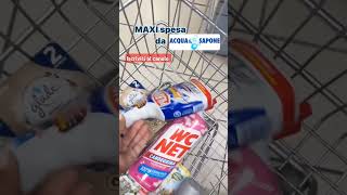 MAXI SPESA DA ACQUA amp SAPONE😲🛍svuotalaspesa acquaesapone detersivi haul [upl. by Aianat198]