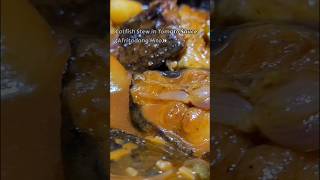 Catfish Stew in Tomato Sauce Afritadang Hito shorts food cooking filipinofood afritada [upl. by Raven]