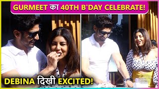 Gurmeet Choudhary Celebrates His 40th Birthday With Wife Debina Bonnerjee [upl. by Scoville]