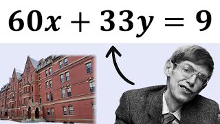 A Surprisingly Interesting Diophantine Equation in Number Theory  Math Olympiad [upl. by Ellenwad]