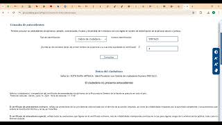 ¿Como sacar el certificado de antecedentes disciplinarios de la procuduría general en Colombia 2024 [upl. by Clippard]