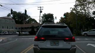 The Drive To Kennebunkport Maine Dash Cam Drivelapse [upl. by Adnahc]