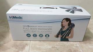 Trumedic Full Body Heat Massager unboxing review [upl. by Annaihs614]