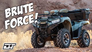 2024 Kawasaki Brute Force 750 Detailed ATV Overview [upl. by Courtund]