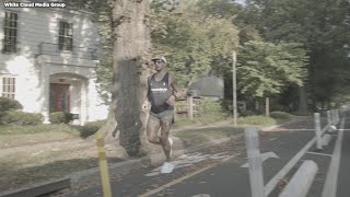 San Antonio man running from Washington DC to SA to raise awareness around substance abuse [upl. by Chapa]