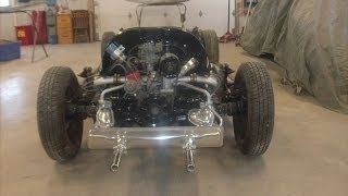 Karmann Ghia Rebuilt Motor By lastchanceautorestorecom [upl. by Cohbath]