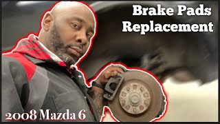 Mazda 6 Rear Brake Pad Replacement 2006 2014 How to DIY Shop [upl. by Mot]