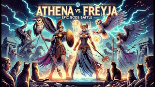 Athena vs Freyja The Ultimate Mythological Showdown  Epic Battle of Gods storytime epictales [upl. by Ahsenac450]