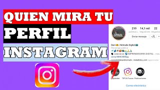 Como Saber Cuantas Personas Revisan mi Perfil de INSTAGRAM ✅ [upl. by Lenahtan469]