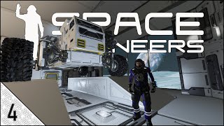 Space Engineers Survival Episode 4  New HANGAR and Base Upgrades 2024 [upl. by Dixil]