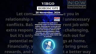 Virgo Horoscope 20 Nov Zodiac  Astrology amp Prediction of the Day  Short Rashifal horoscope [upl. by Iain445]